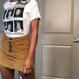 Women’s Mustard Mini Skirt Size 1/24